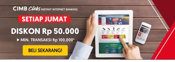CIMB Clicks Setiap Jumat