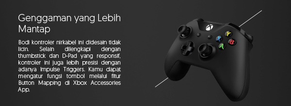Overview Xbox Controller