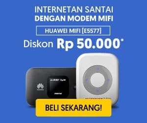 Internetan Santai dengan Modem Mifi