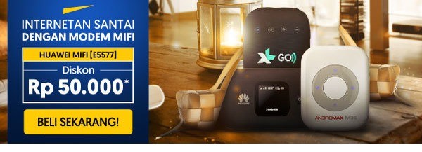 Internetan Santai dengan Modem Mifi