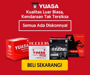 Yuasa Kualitas Luar Biasa, Kendaraan Tak Tersiksa