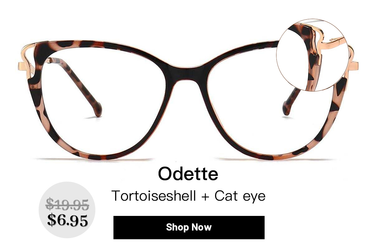  Odette Tortoiseshell Cat eye DTFID 09 T, 