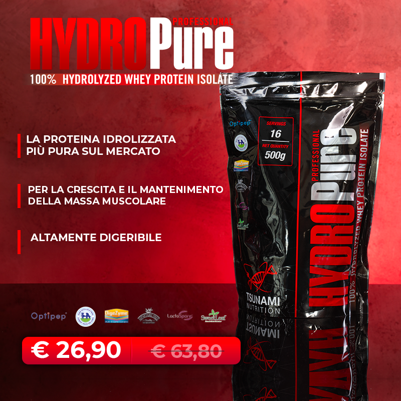 💪 OMAGGIO Limited edition per te! - Tsunami Nutrition